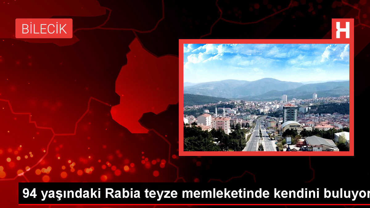 Bilecik'in Bozüyük ilçesinde yaşayan 94 yaşındaki Rabia Tuzsuzlar, çevre köylerin en yaşlı bireyi olarak biliniyor