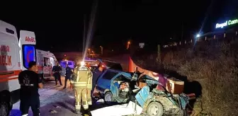 Ankara'da trafik kazasında 2 kişi hayatını kaybetti, 6 kişi yaralandı