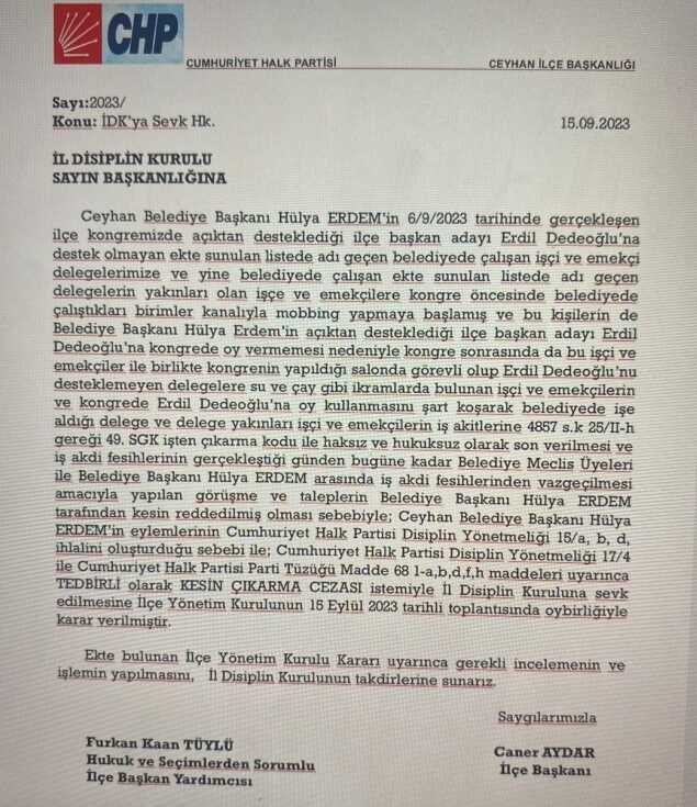 Ceyhan Belediye başkanı kimdir? Adana Ceyhan Belediyesi hangi parti?
