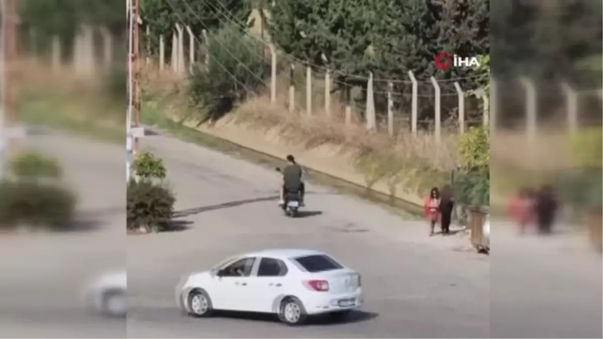 Çocukların üzerine motosikletini süren gence 16 bin 380 TL ceza