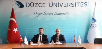 Düzce Üniversitesi ile Türksat Arasında İş Birliği Protokolü İmzalandı