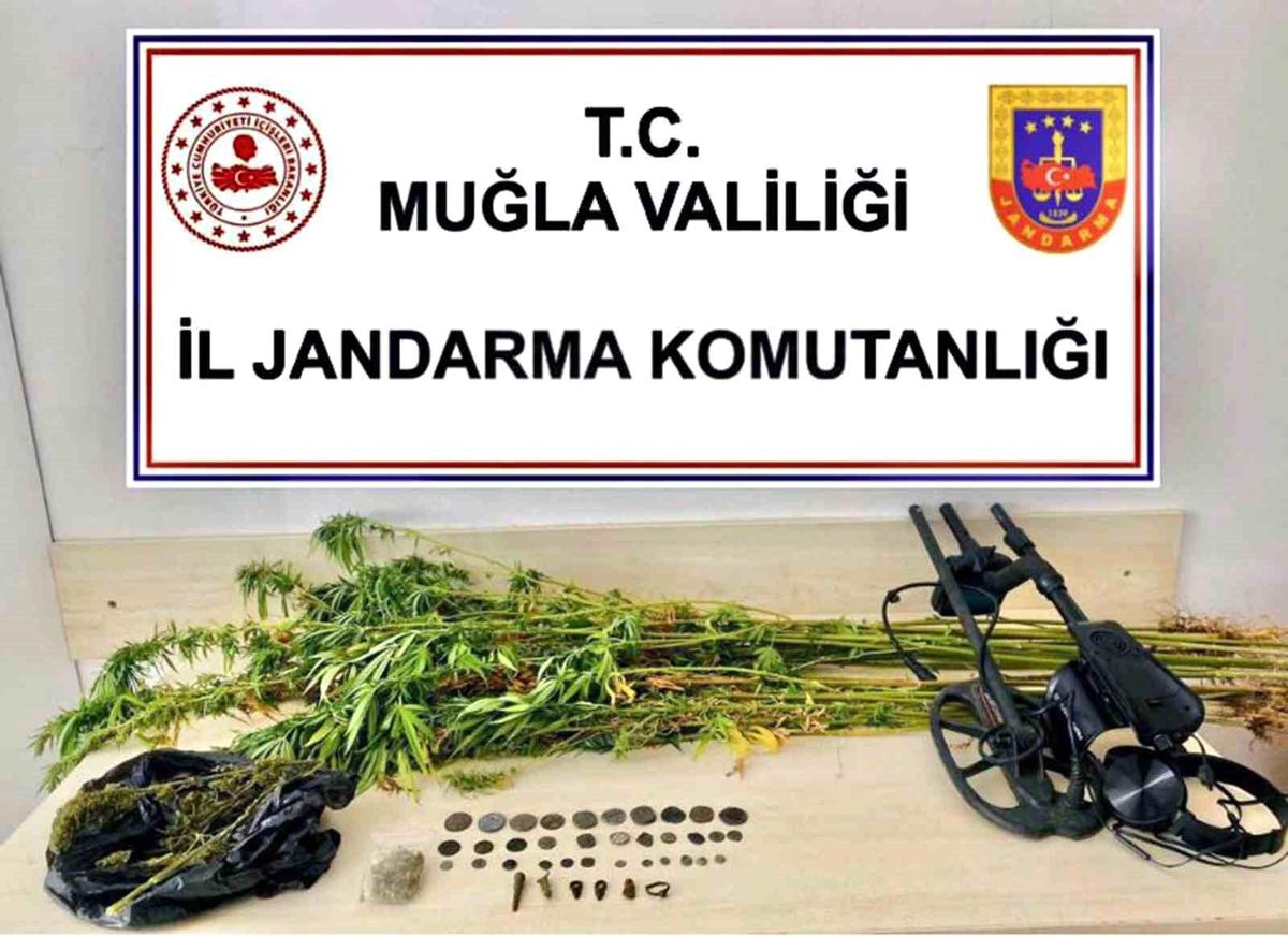 Muğla'da Uyuşturucu ve Tarihi Eser Operasyonu: 2 Şüpheli Hakkında Adli İşlem Başlatıldı