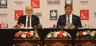 Karamollaoğlu ve Davutoğlu, yerel seçimlerde iş birliği yapma kararı aldı