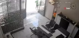 Denizli'de Damada Bıçaklı Saldırı: Güvenlik Kamerasına Yansıdı