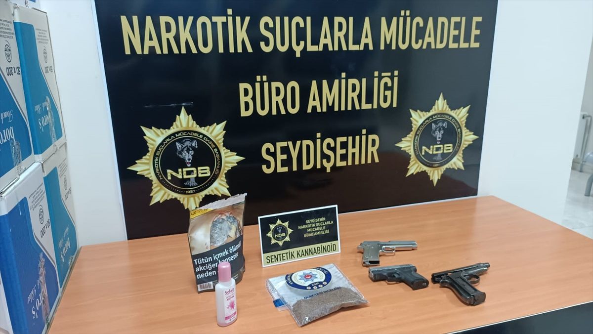 Seydişehir'de uyuşturucu operasyonunda 7 şüpheli tutuklandı