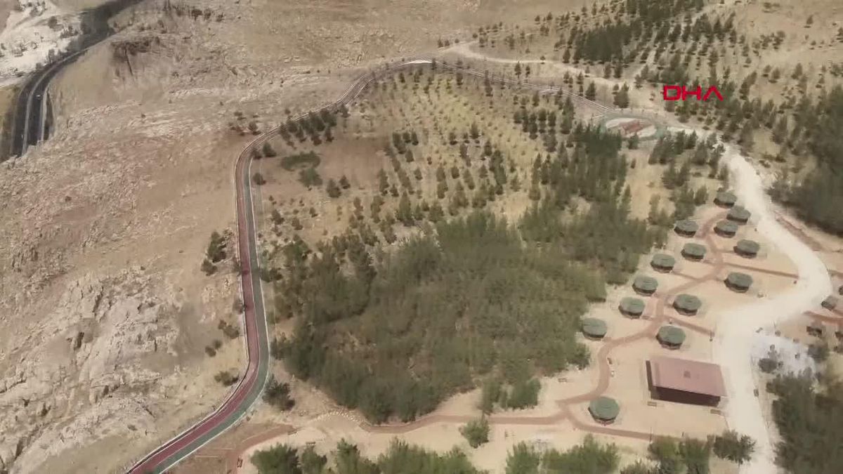 MARDİN'DE YAPIMI TAMAMLANAN MİLLET ORMANI'NDA ÇALIŞMALAR TAMAMLANDI