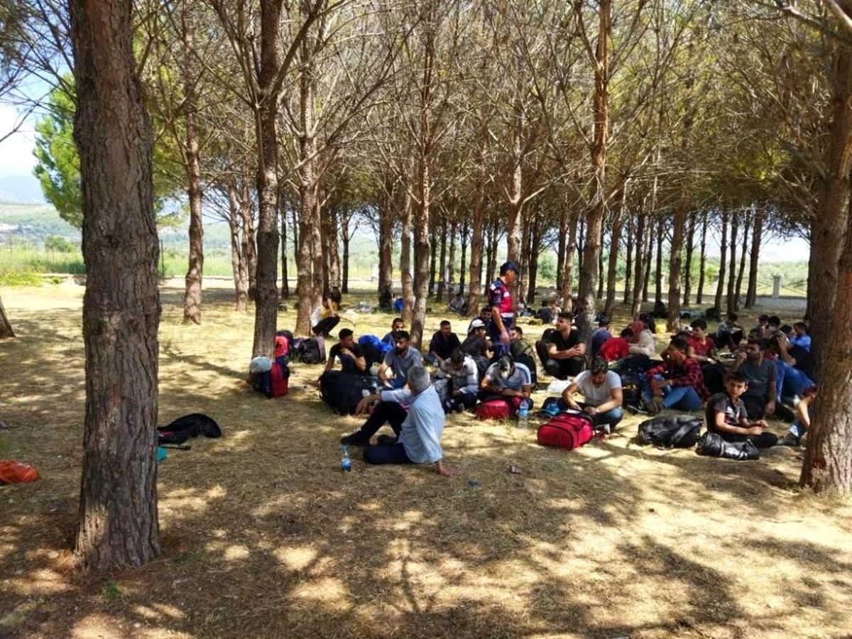 Muğla'da 154 düzensiz göçmen yakalandı