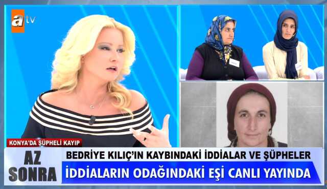 Müge Anlı Bedriye Kılıç olayı nedir? Bedriye Kılıç öldürüldü mü, son durum ne? Müge Anlı Bedriye Kılıç olayı nedir? Bedriye Kılıç öldürüldü mü, son durum ne?