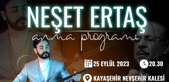 Neşet Ertaş'ın ölüm yıl dönümü konseri düzenlenecek