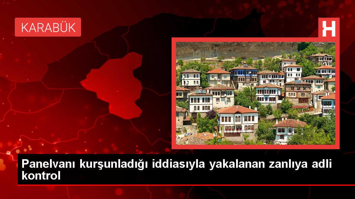 Panelvanı kurşunladığı iddiasıyla yakalanan zanlıya adli kontrol