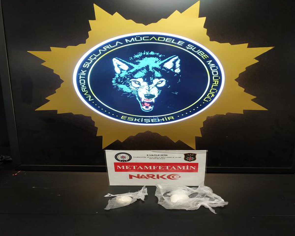 Eskişehir'de 45.52 Gram Metamfetamin Ele Geçirildi
