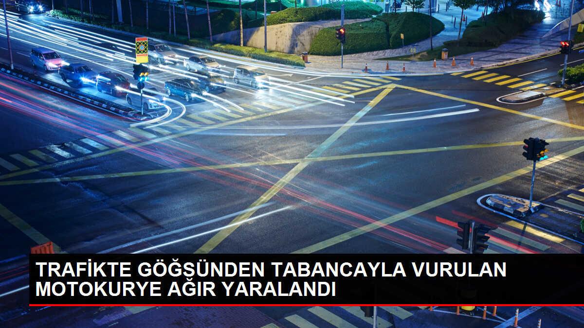 İzmir'de motokurye tabancayla vuruldu