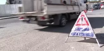 Eyüpsultan'da plakasız motosiklet trafikten men edildi