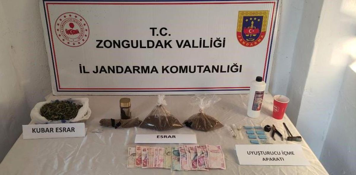 Zonguldak'ta Uyuşturucu Operasyonu: 2 Şüpheli Yakalandı