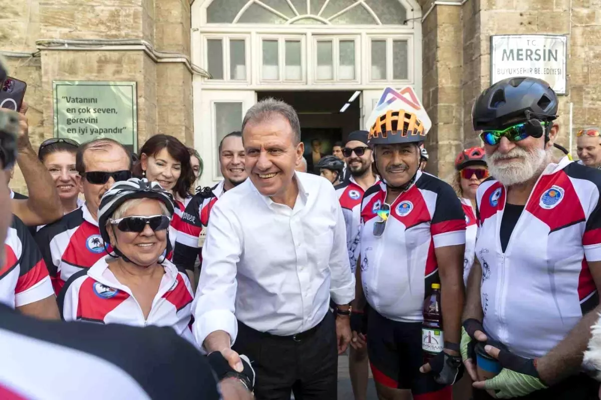 Mersin'de Uluslararası Bisiklet Festivali Başladı