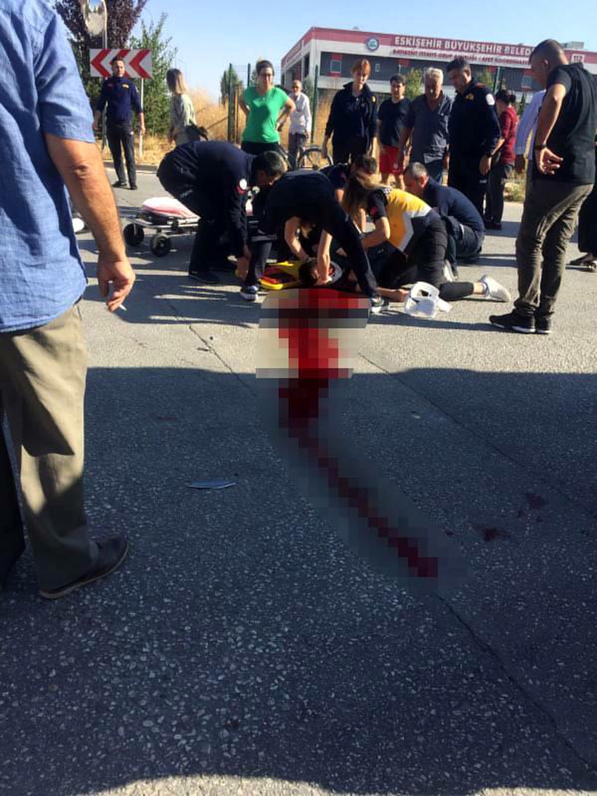 Eskişehir'de motosiklet kazası: 1 ölü, 1 yaralı