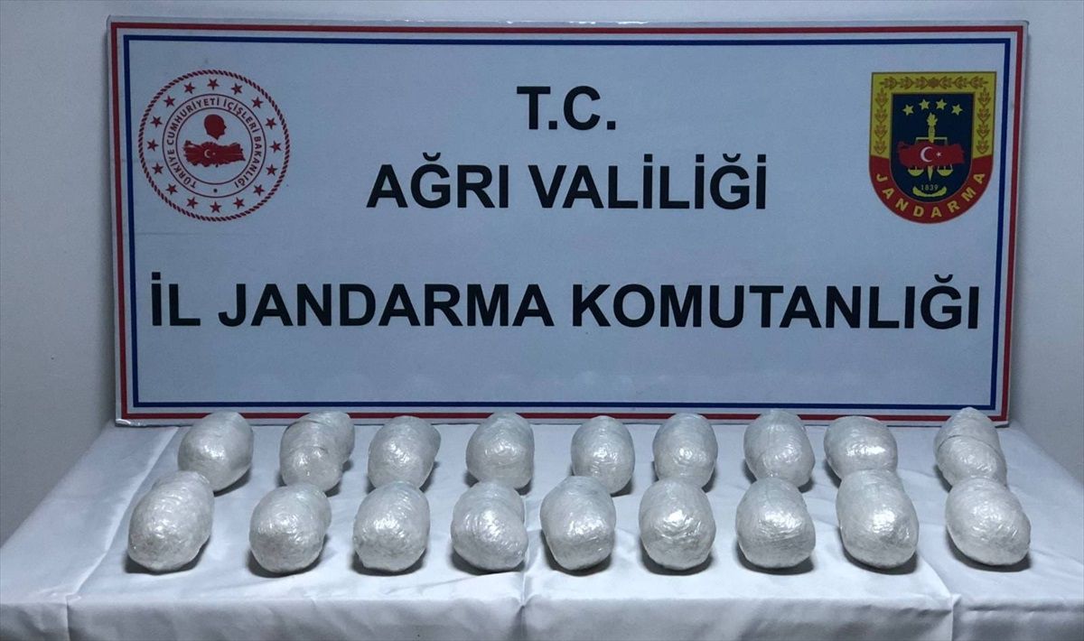 Doğubayazıt'ta 20 Kilo Metamfetamin Ele Geçirildi