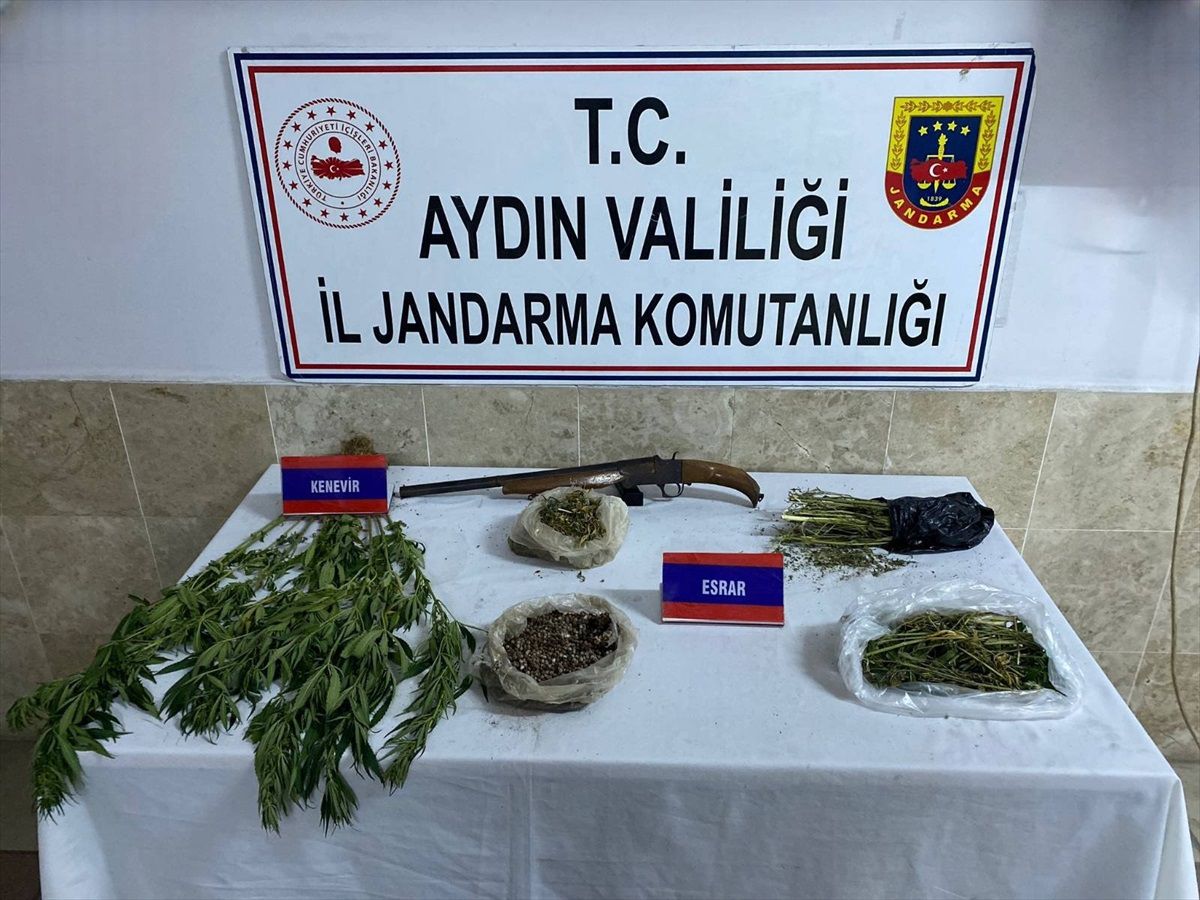 Aydın'ın Nazilli ilçesinde uyuşturucu operasyonu: 1 gözaltı