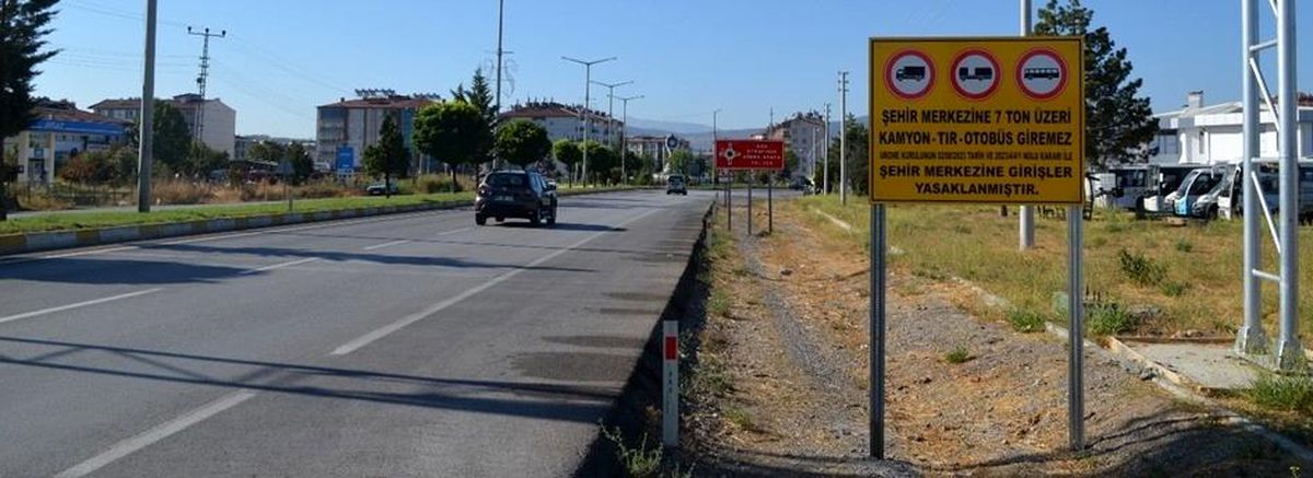 Beyşehir'de Ağır Vasıta Araçlarına Para Cezası