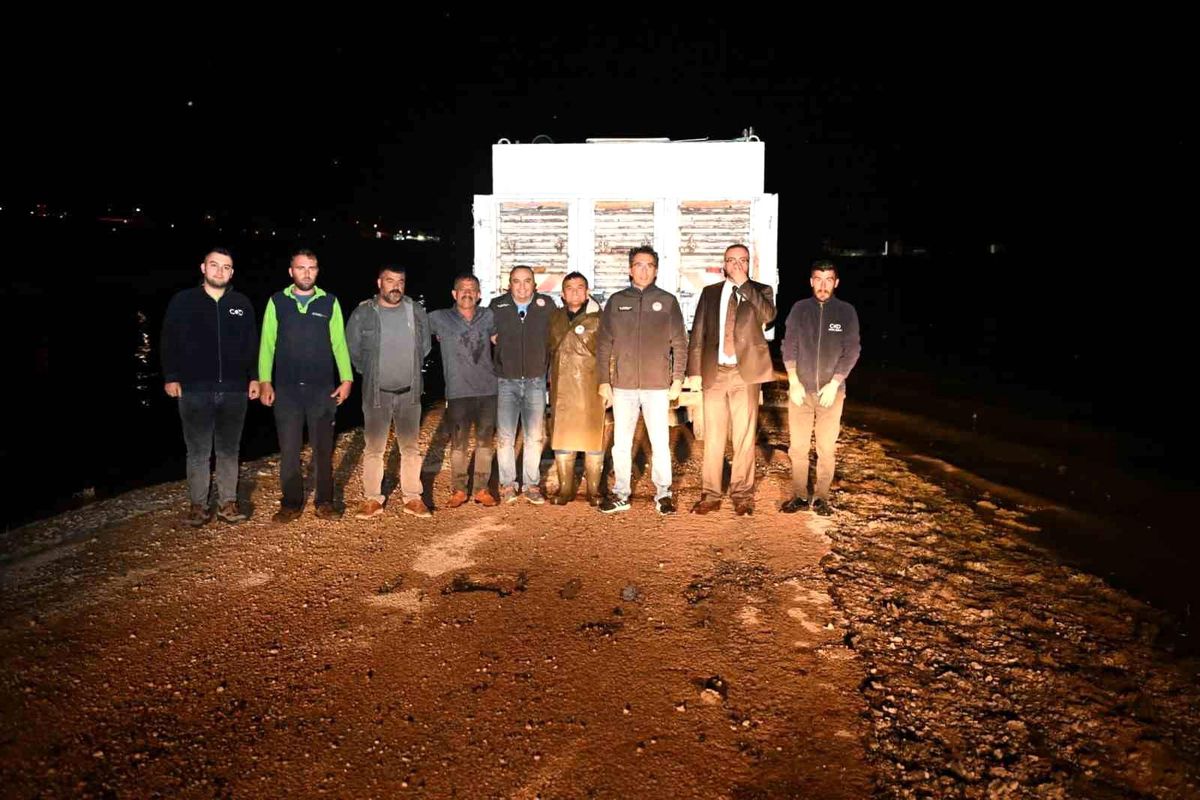 Kayseri'de 1 Milyon Yavru Balık Bırakıldı