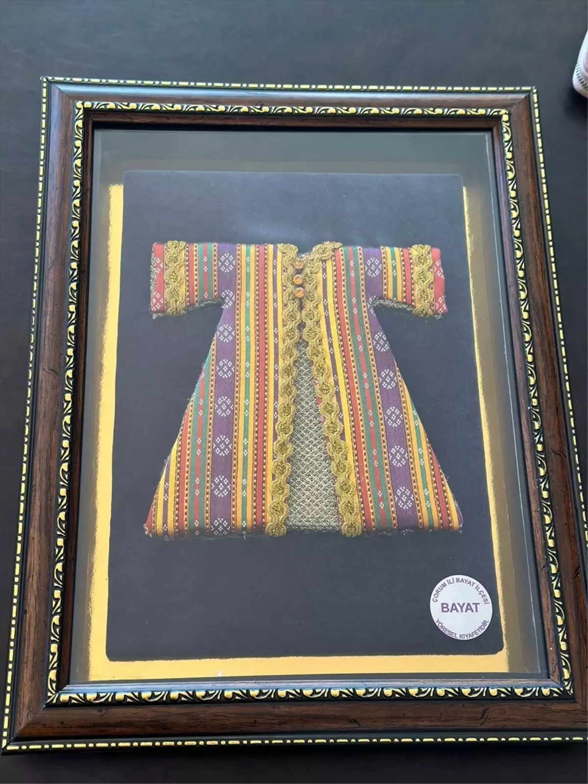 Bayat'a Üç Etek Minyatür Kaftan Tasarım Tescili