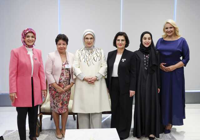 Emine Erdoğan, Türk devlet yapısının vicdani boyutuna dikkat çekti Emine Erdoğan, Türk devlet yapısının vicdani boyutuna dikkat çekti