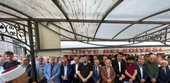 Ünye Belediyesi eski başkanı Mehmet Türk son yolculuğuna uğurlandı
