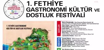 1'inci Fethiye Gastronomi Kültür ve Dostluk Festivali Başlıyor