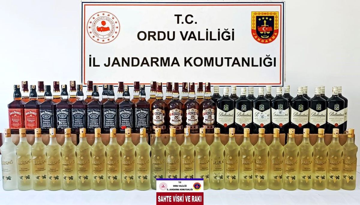 Ordu'da Kaçakçılık Operasyonu: Uyuşturucu, Sahte Alkollü İçki ve Elektronik Sigara Ele Geçirildi