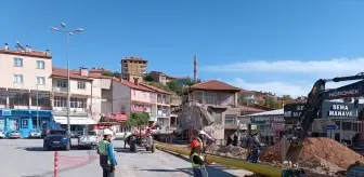 Özvatan'da doğal gaz alt yapı çalışmalarında sona gelindi