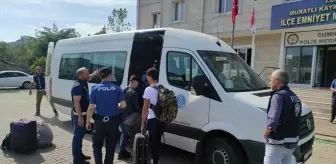 Tekirdağ'da 7 düzensiz göçmen yakalandı