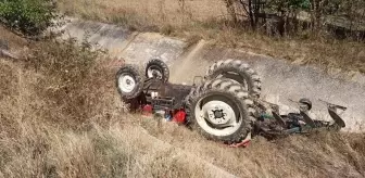 Isparta'da traktör kazası: Sürücü hayatını kaybetti