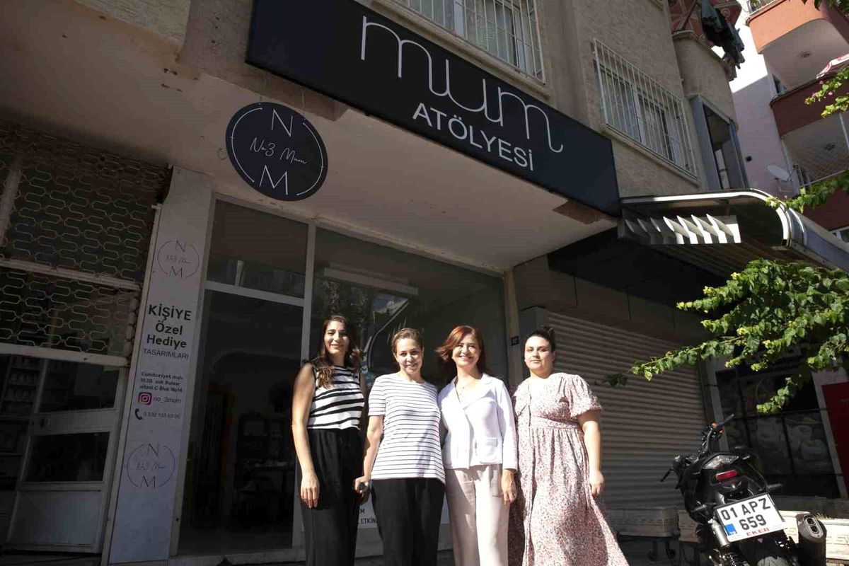 Mersin Büyükşehir Belediyesi Üretici Kadınları Destekliyor