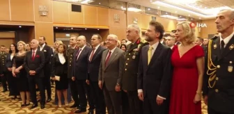 Bakan Güler, Kuzey Makedonya Milli Günü dolayısıyla düzenlenen resepsiyona katıldı