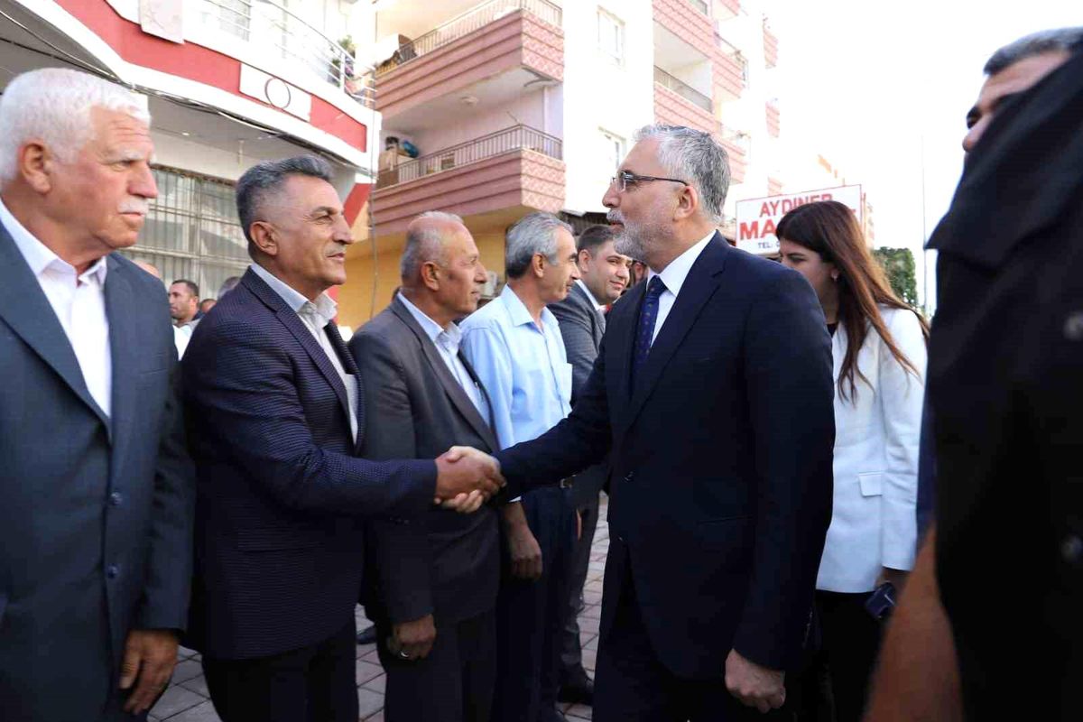 Çalışma ve Sosyal Güvenlik Bakanı Mardin'de Temaslarda Bulundu