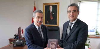 Tepebaşı Belediye Başkanı Ahmet Ataç, Tepebaşı Kaymakamı Sadettin Yücel'i ziyaret etti