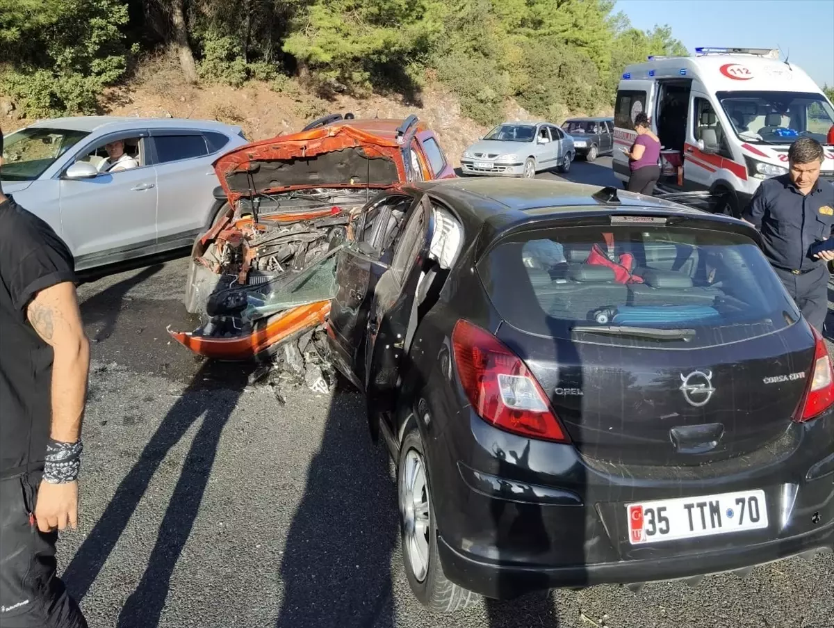 Muğla'da Otomobil Çarpışması: 1 Ölü, 3 Yaralı