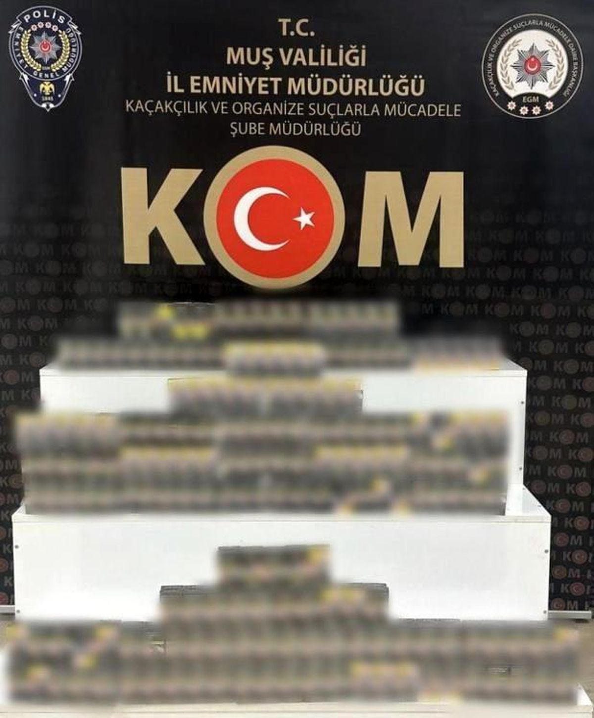 Muş'ta Kaçak Sigara Operasyonu: 390 Paket Ele Geçirildi