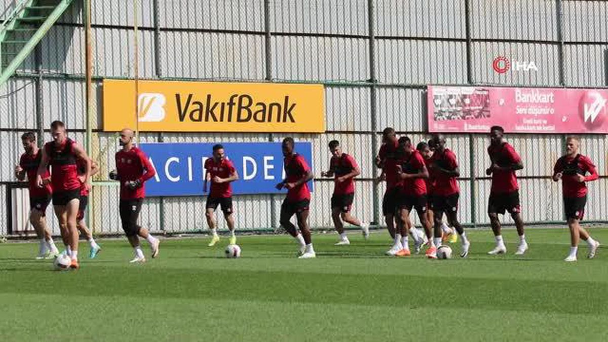 EMS Yapı Sivasspor, Çaykur Rizespor maçı için hazırlıklarını tamamladı