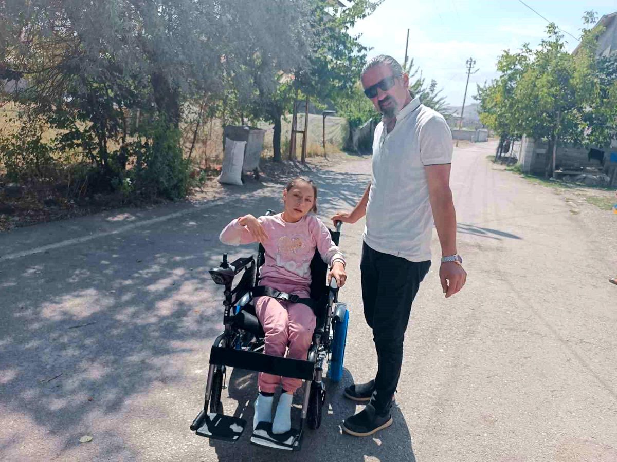 Epilepsi Hastası Norjin Tekbudak'a Akülü Sandalye Yardımı