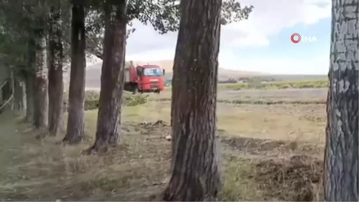 Yüksek gerilim hattının üzerinden geçtiği 200 ağaç kesildi