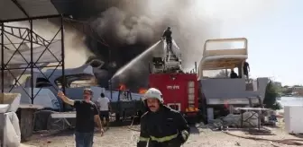 Antalya'da Aksu Çayı Kenarındaki Ormanda Yangın Çıktı