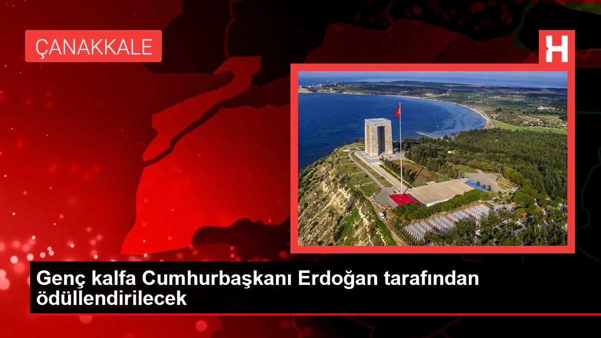 Genç kalfa Cumhurbaşkanı Erdoğan tarafından ödüllendirilecek