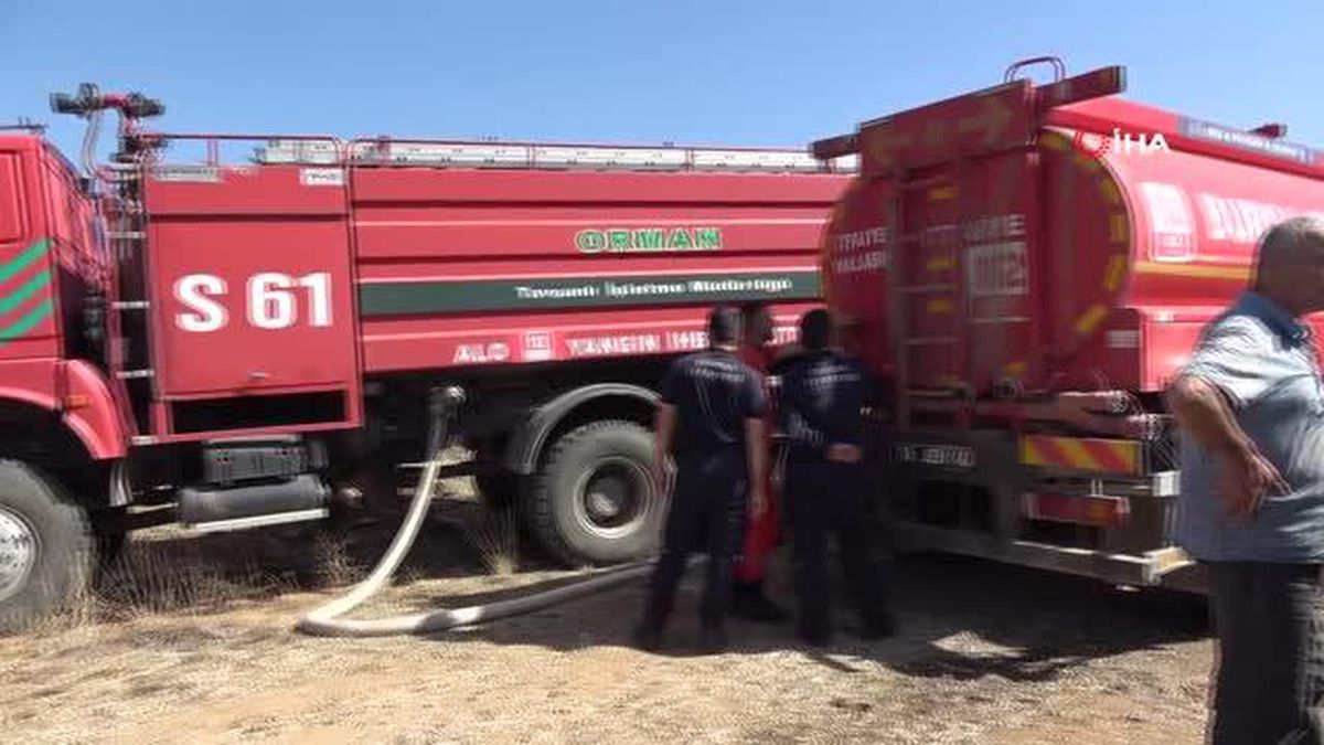 Kütahya'da Çamalan köyü yakınlarında orman yangını kontrol altına alındı