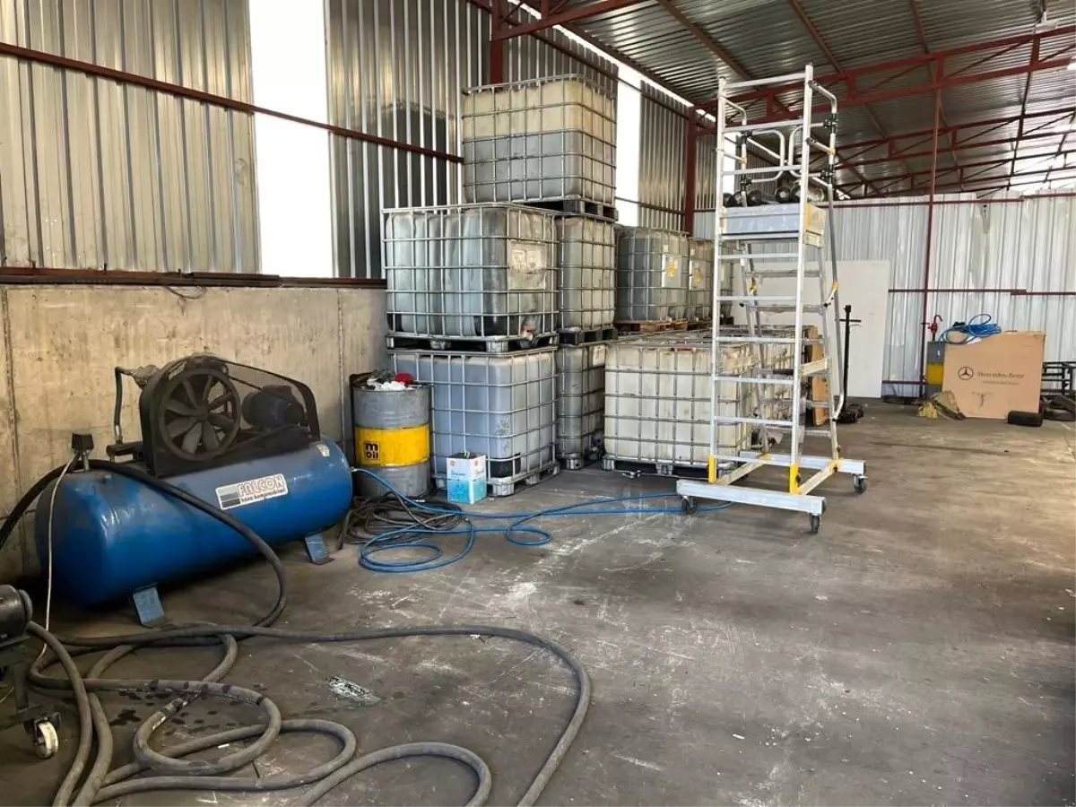 Mersin'de 21 Bin Litre Kaçak Akaryakıt Ele Geçirildi