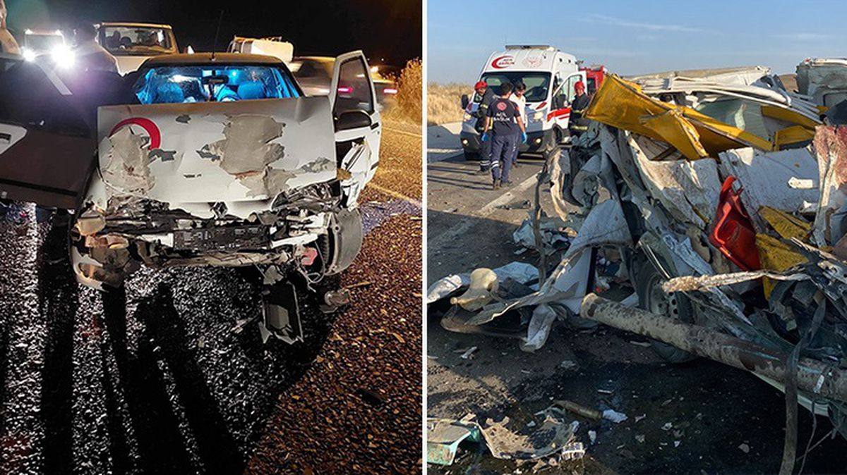 Niğde'de iki otomobilin çarpıştığı kazada baba öldü, oğlu yaralandı