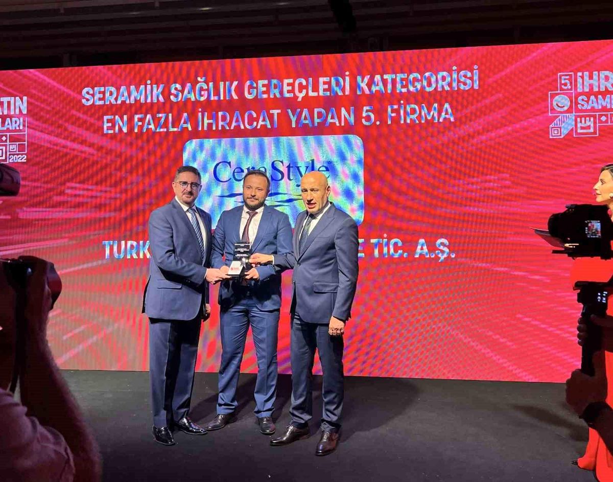 Turkuaz Seramik, Seramik Sağlık Gereçleri kategorisinde ödül kazandı