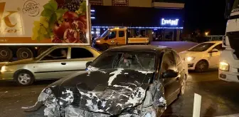 Aksaray'da trafik kazasında bir kişi yaralandı