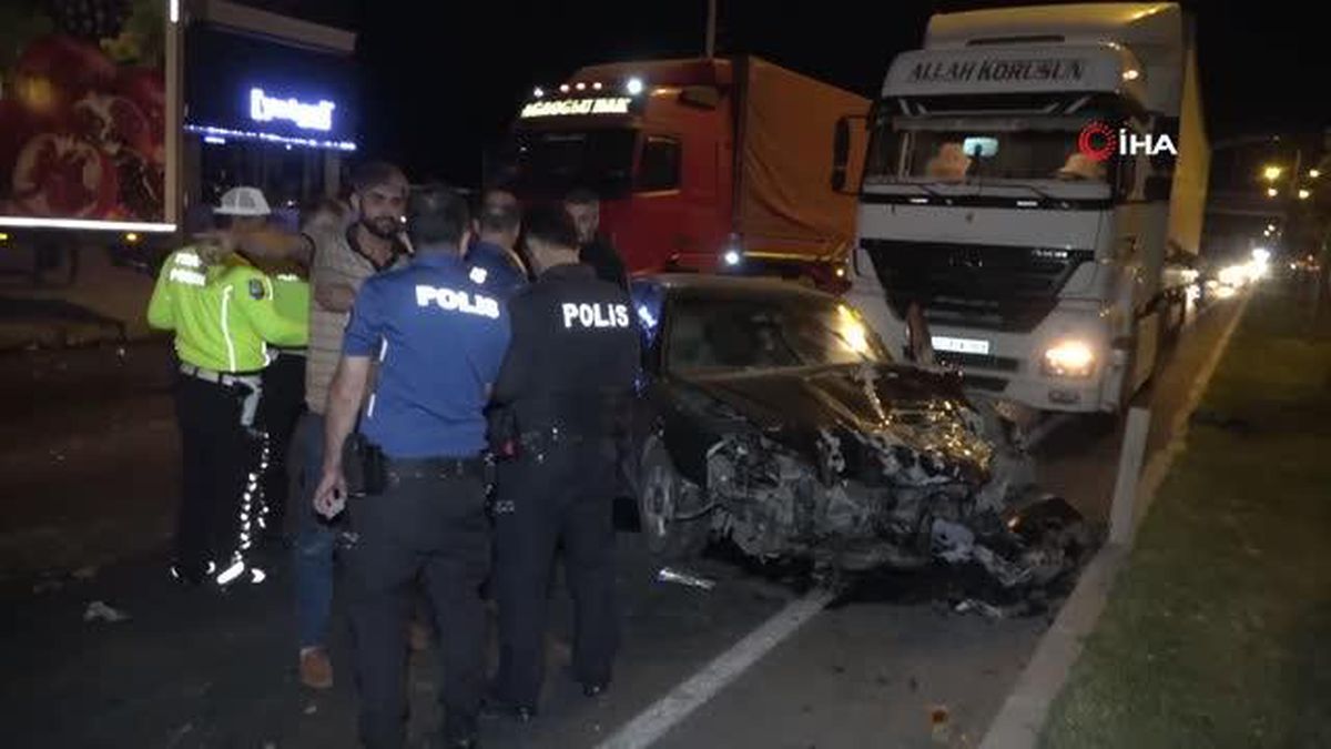 Aksaray'da Alkollü Sürücü Kaza Yaptı: 2 Yaralı