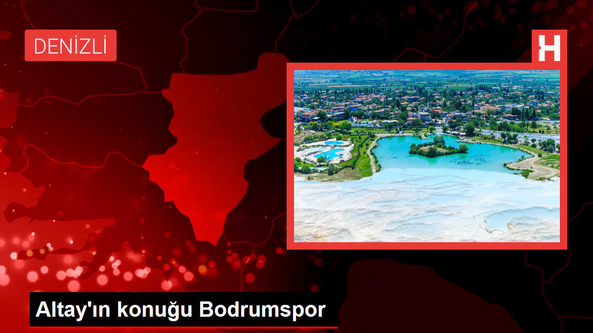 Altay, Bodrum FK'yı konuk edecek